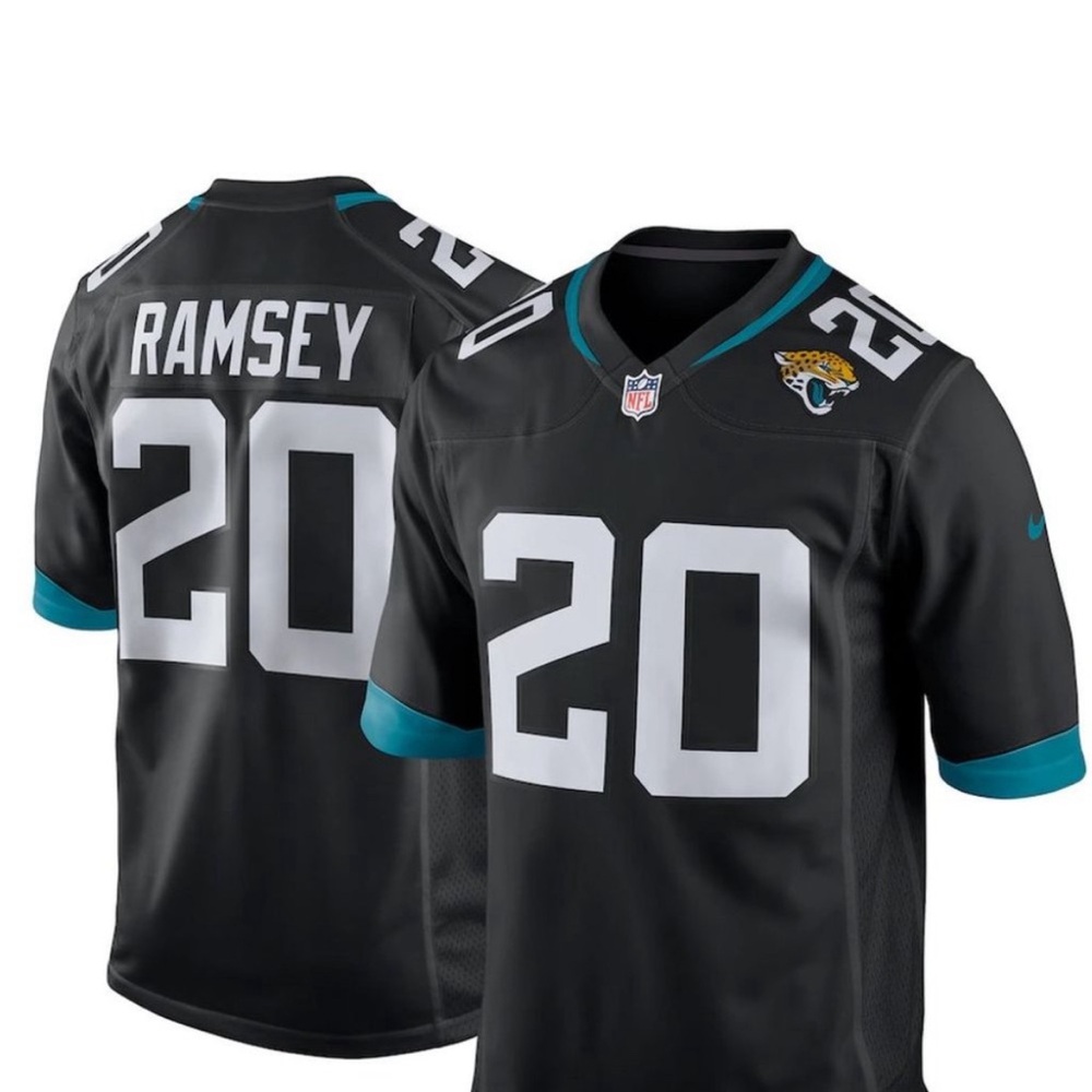 NFL Jacksonville Jaguars Jalen Ramsey Jersey NIKE ON FIELD Dri Fit Size Adult Lg